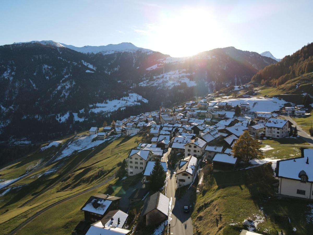 Ferienwohnung Mit Charme - Lenzerheide Lain Vaz-Obervaz Eksteriør bilde